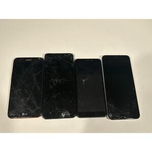 Lot of 4 Broken Smartphones LG Cloud HD For Parts Repair Bulk As-Is